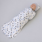 Пеленка-кокон "Стар" с шапочкой, арт. ПеК-1/35 (Стар) И